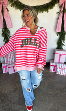 Load image into Gallery viewer, *PREORDER* Jolly Pullover - Pink &amp; Red *ETA Ship 10/15*
