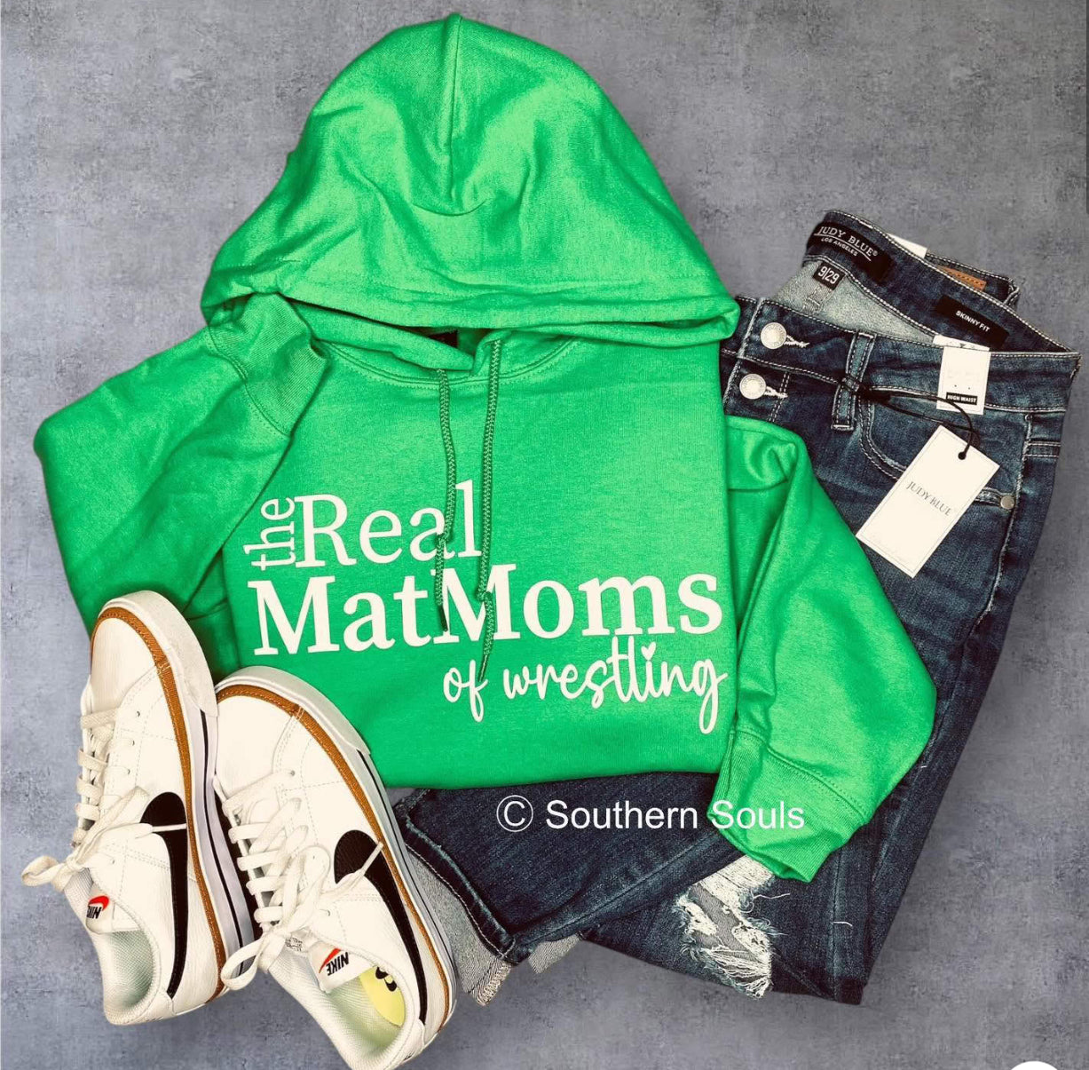 The Real MatMoms Of Wrestling Hoodie *Assorted Color Options*