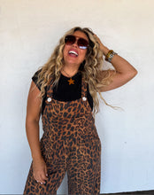 Load image into Gallery viewer, Karli Cheetah Overalls
