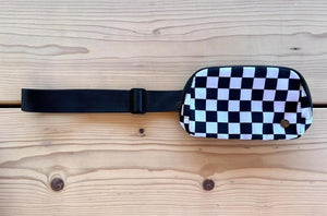 Checkered Game Day Bum Bags