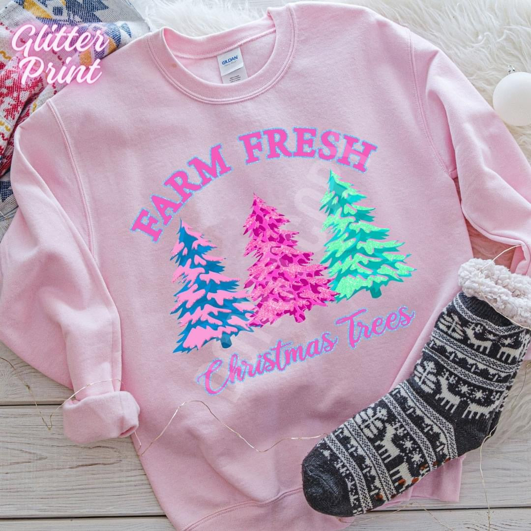 Farm Fresh Christmas Cozy Sweatshirt