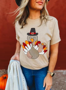 Turkey Time Crew Neck Tee