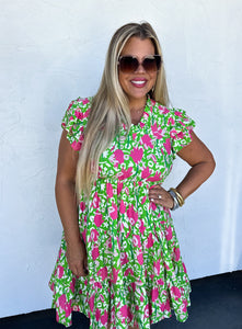 Luciana Floral Dress