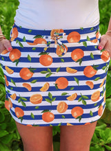 Load image into Gallery viewer, Orange Voyage Stripped Skort
