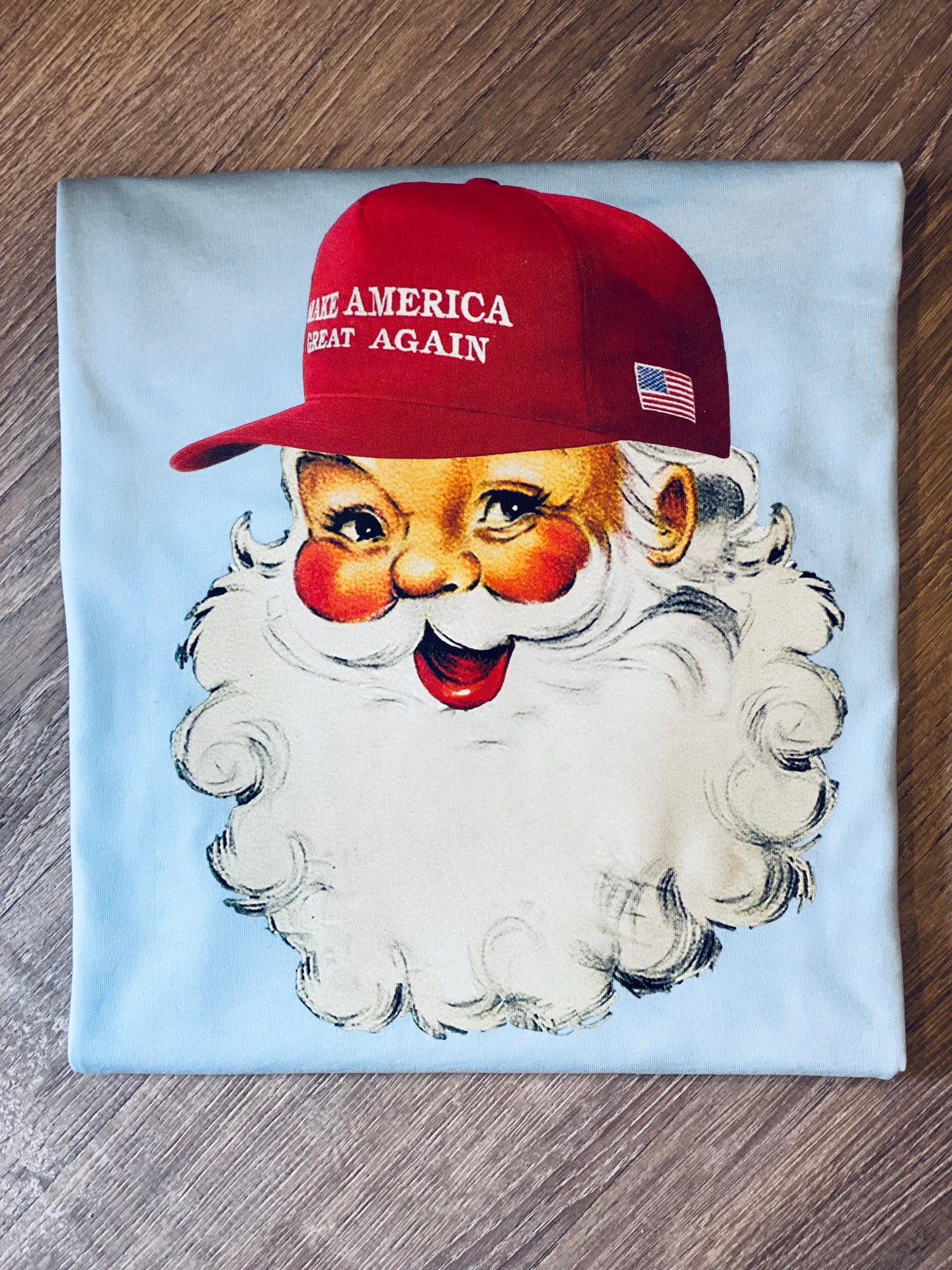 MAGA Santa Crew Neck Tee