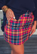 Load image into Gallery viewer, Patterned In Plaid Skort
