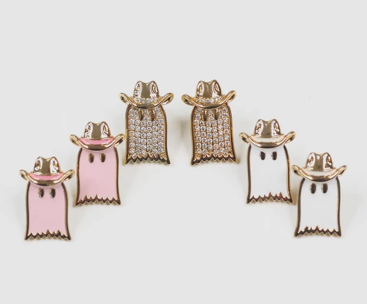 Ghostly Studs *Final Sale*