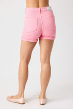 Load image into Gallery viewer, Think Pink Tummy Control Judy Blue Shorts
