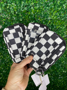 Girl On The Go Pouch Checkered