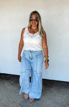 Load image into Gallery viewer, Jovie Tie Waist Denim
