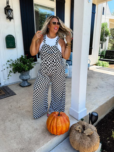 Checkered Overalls *PreOrder ETA 10/15*