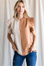 Load image into Gallery viewer, Oats Ruffle Top *Final Sale*
