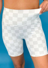 Load image into Gallery viewer, Mat Mama Grey Checkered Shorts
