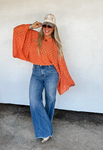 Assorted Colors - Bell Sleeve Top *PreOrder ETA Ship 9/20*