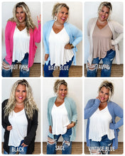 Load image into Gallery viewer, Reese Ribbed Cardigans *Final Sale*
