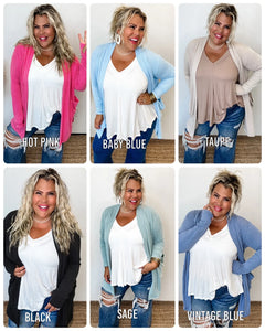 Reese Ribbed Cardigans *Final Sale*