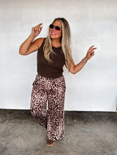 Load image into Gallery viewer, Cheetah Silky Haddie Wide Leg *PreOrder ETA Ship 9/30*
