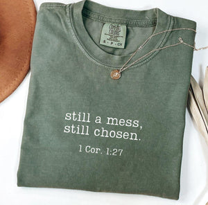 still chosen vintage wash tee