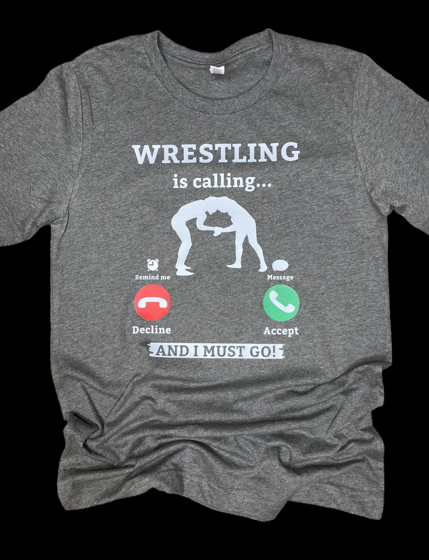 Wrestling Is Calling Crew Neck Tee