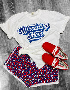 Wrestling Mom Vintage Wash Tee