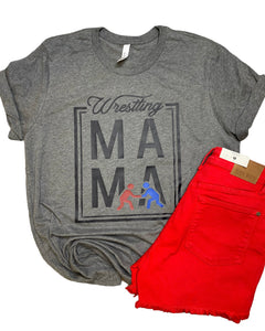 USA Wrestling MAMA Crew Neck Tee