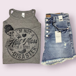 Spicy Disaster Rocker Tank