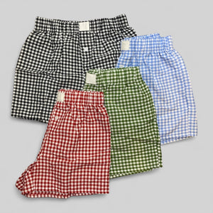 Gingham Boxer Shorts