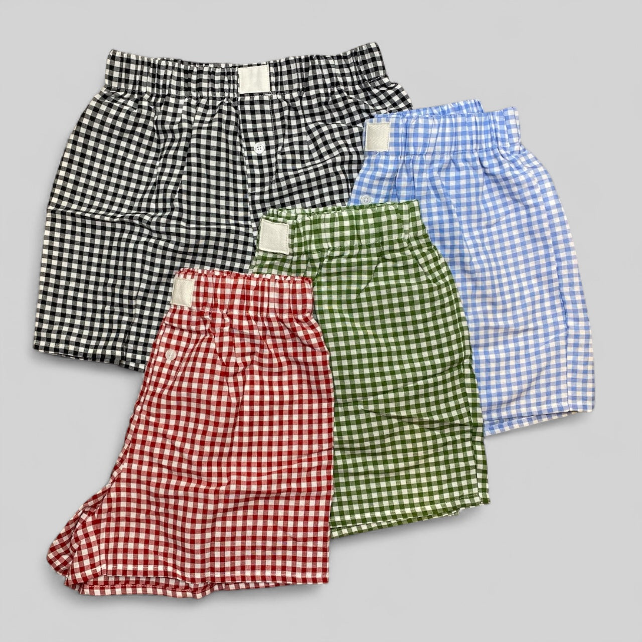 Gingham Boxer Shorts