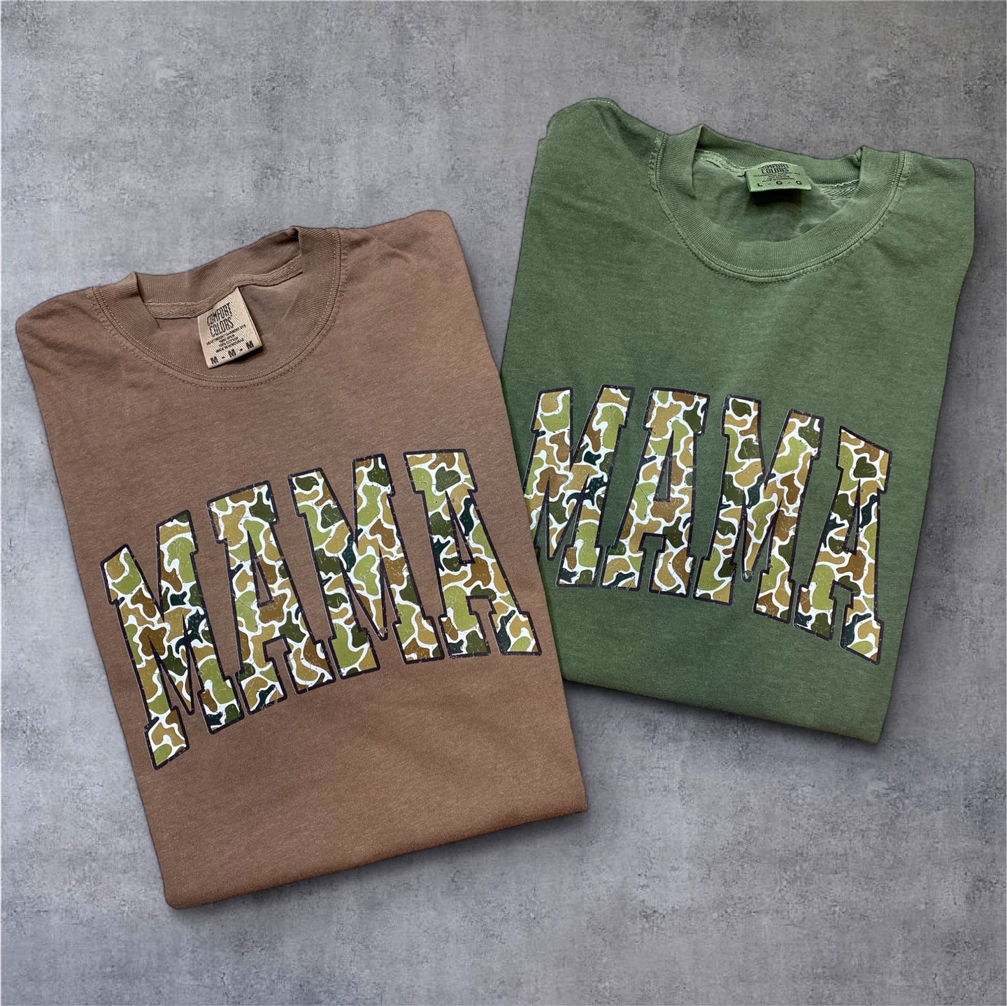 Camo Mama Vintage Wash Tee