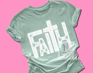 Faith Crew Neck Tee