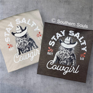 Stay Salty Cowgirl Tee