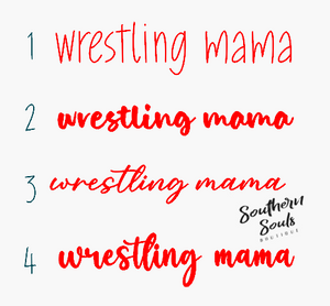 Wrestling Mama Necklace or Bracelet