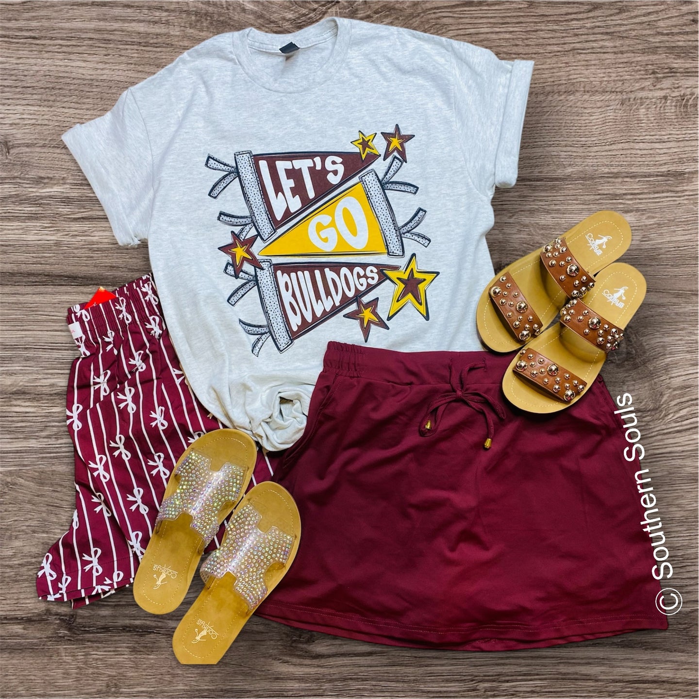Let’s Go Bulldogs Tee