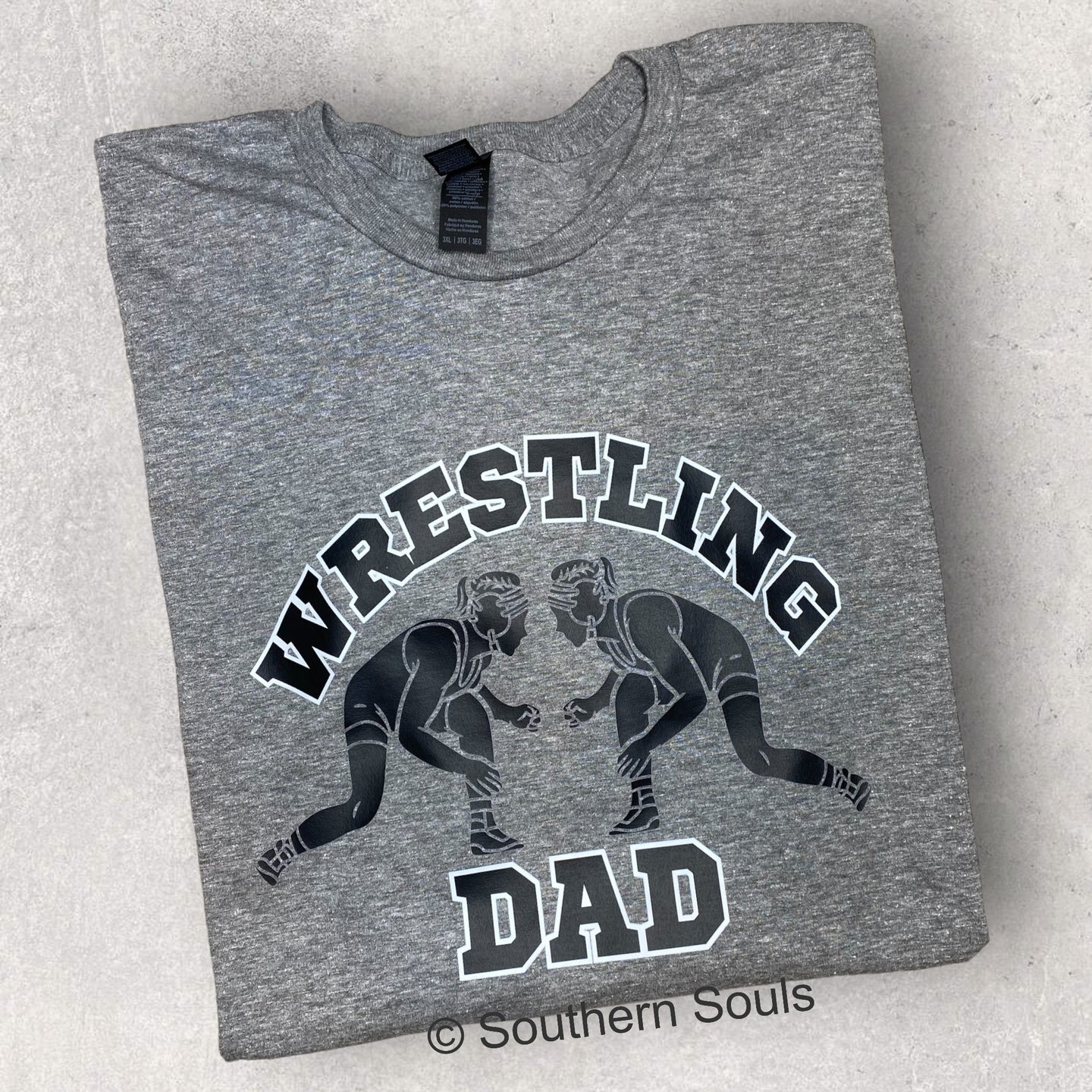 Female Wrestling Dad Tee