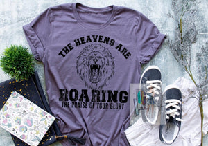 The Heavens Are Roaring Crew Neck Tee