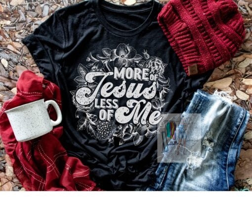 More Of Jesus Crew Neck Tee