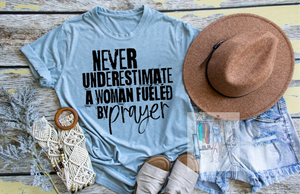 Never Underestimate Crew Neck Tee