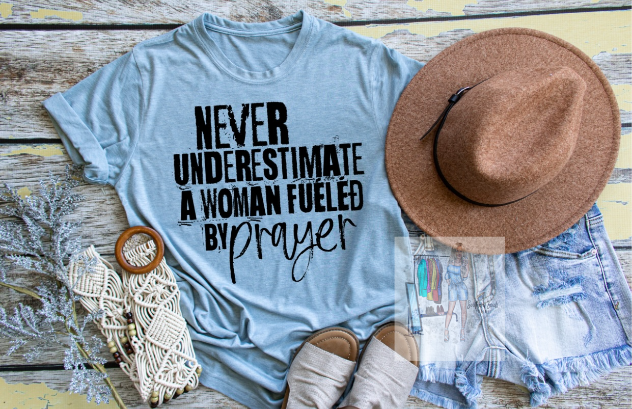 Never Underestimate Crew Neck Tee