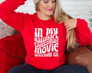 Christmas Movie Era Cozy Sweatshirt