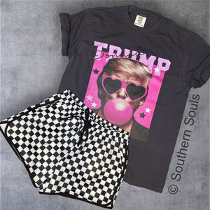 Bubblegum Trump Vintage Wash Tee