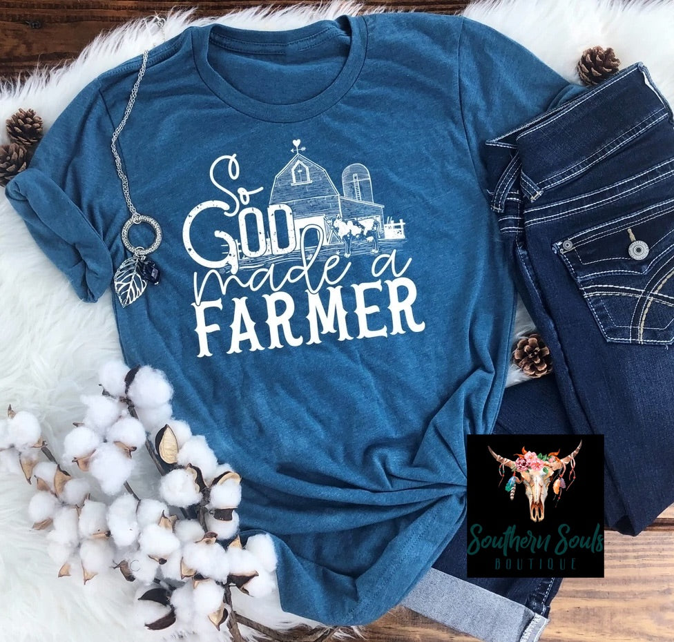 So God Made A Farmer T-Shirt