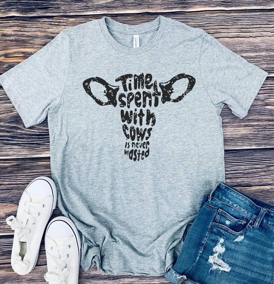 Time Spent With Cows T-Shirt