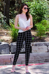 Power Hour Checkered Leggings *Final Sale