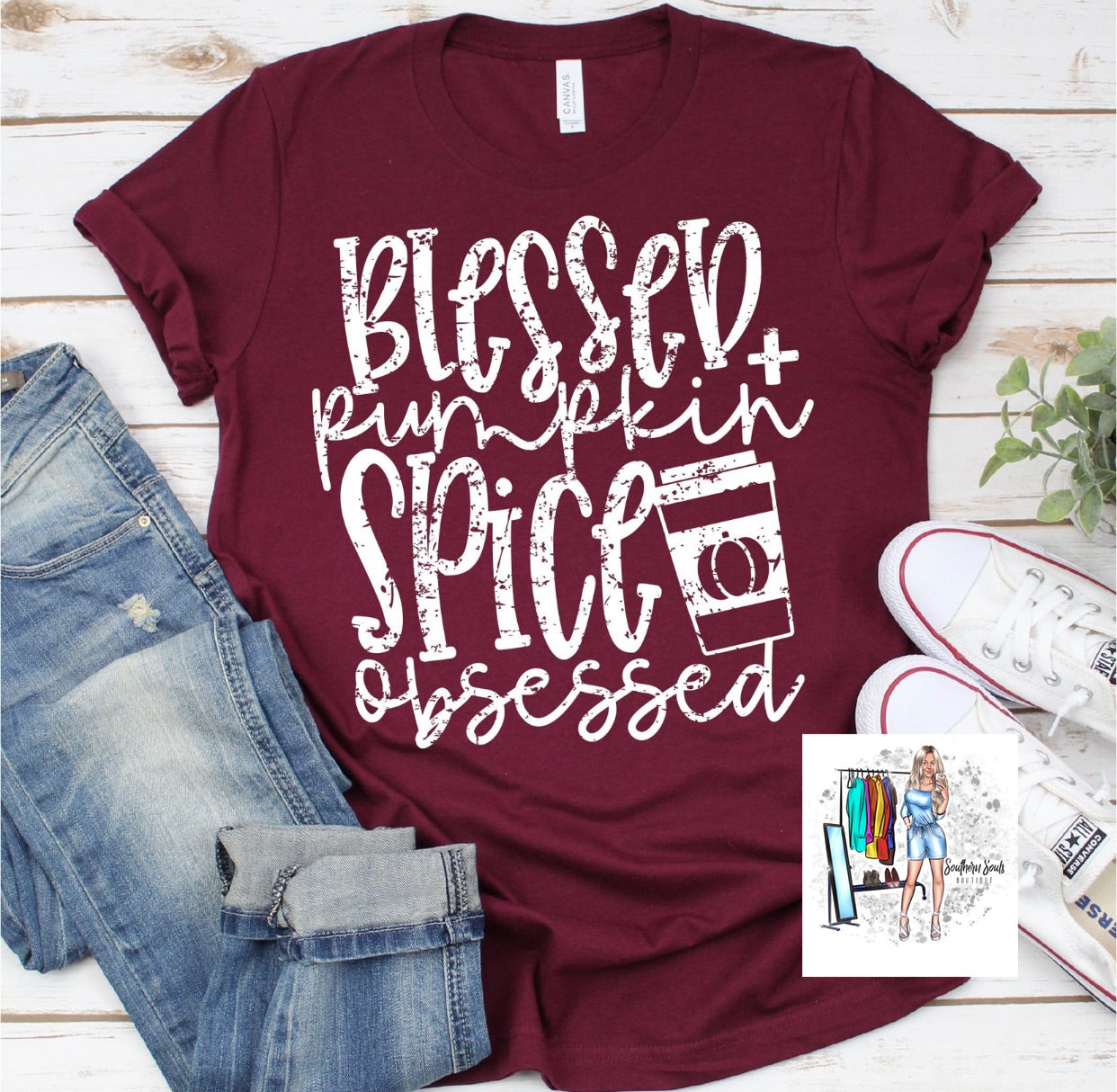 Blessed & Pumpkin Spice Obsessed Tee