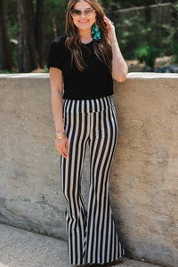 Stay Rowdy Striped Pants *Final Sale*