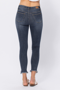 Non Distressed Shark Bite Judy Blue Jeans *Final Sale*