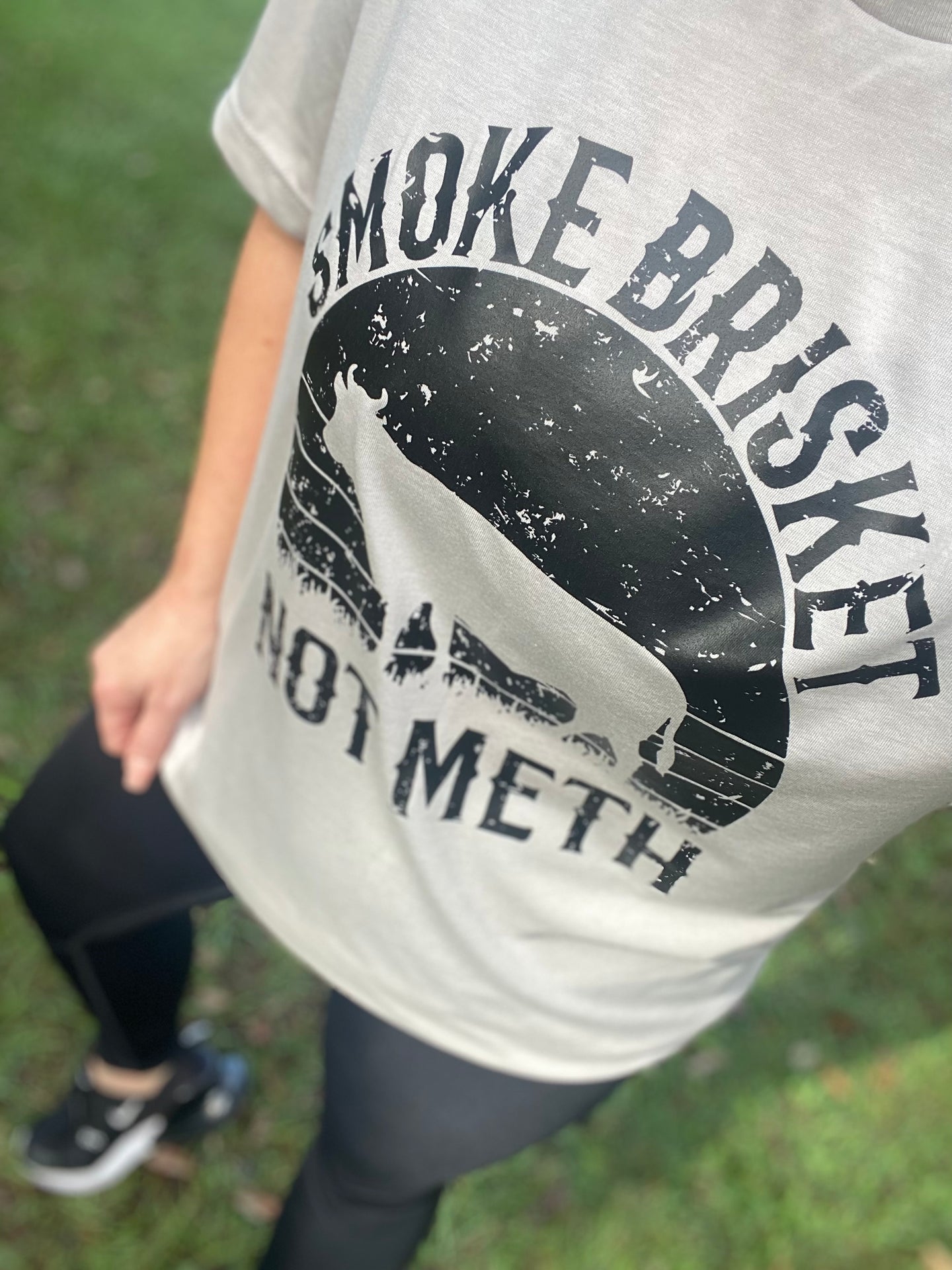 Smoke Brisket Not Meth T-Shirt