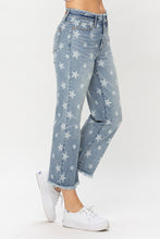 Load image into Gallery viewer, Cropped Star Judy Blue Jeans *Final Sale*
