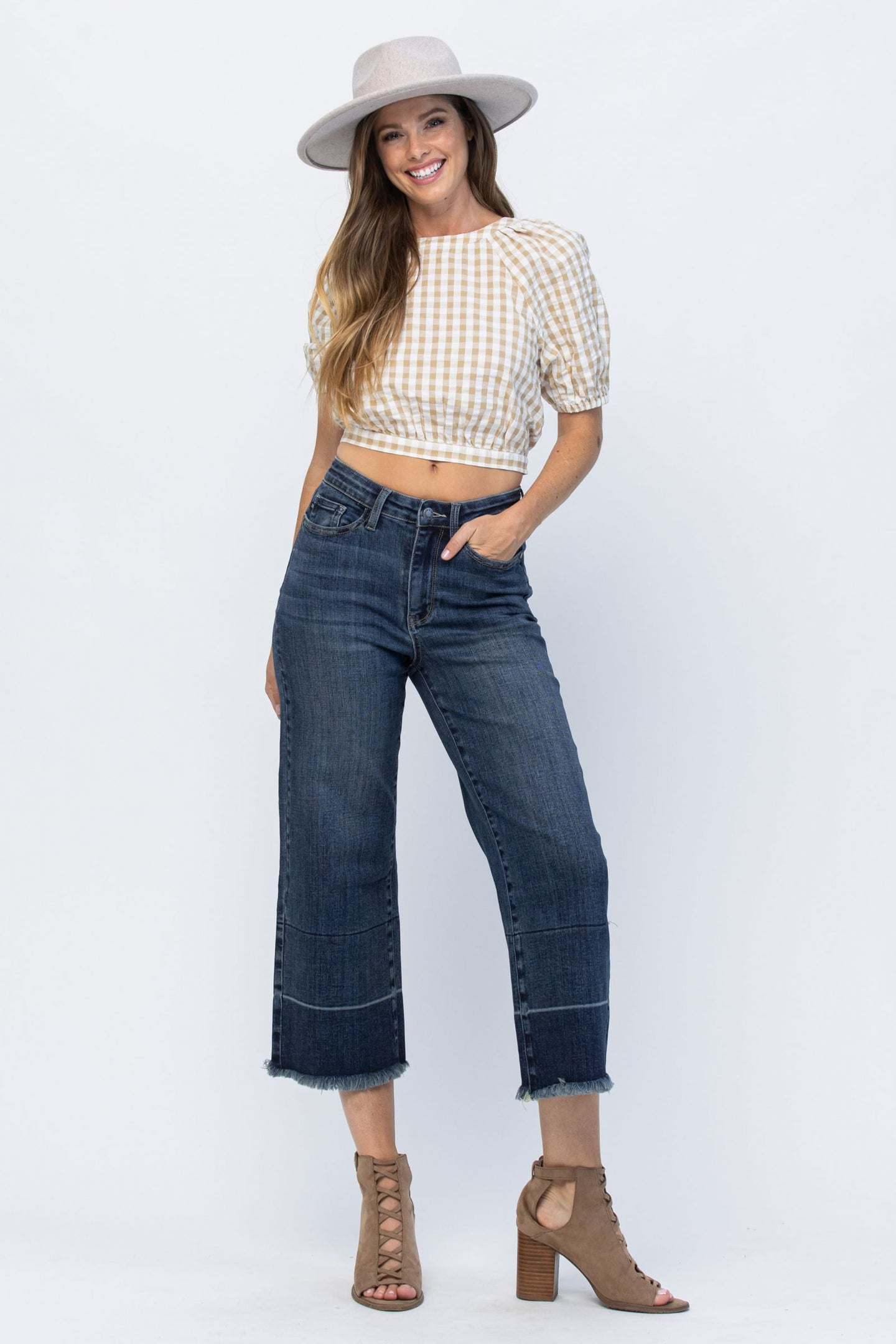 Bethany Wide Leg Crop *Final Sale*