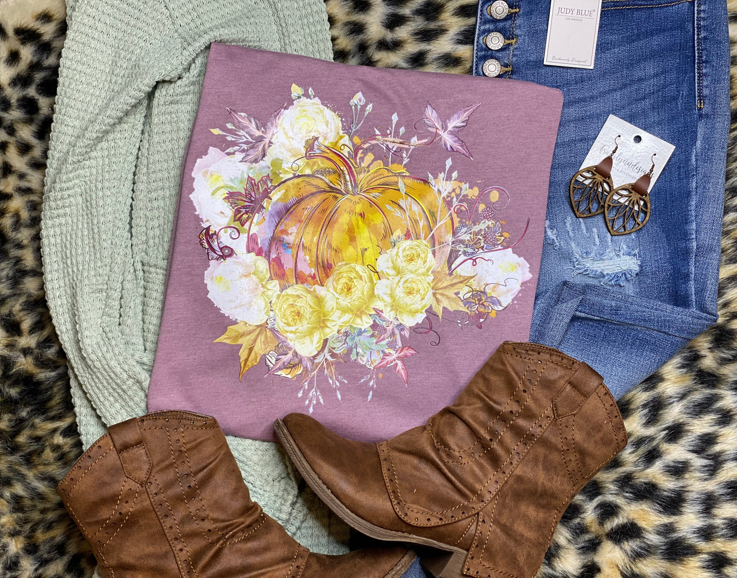 Fall Watercolor Tee